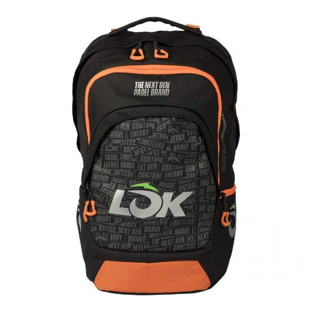 LOK BACKPACK MAXX GEN 2_ BLACK/ORANGE
