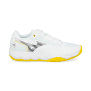 SHOE WAVE ENFORCE COURT PADEL WHOS White/BlackSand/VibrantYellow