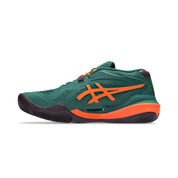 GEL-RESOLUTION X PADEL JEWEL GREEN/ENERGY ORANGE