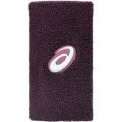WRIST BAND PAIR LONG DARK AUBERGINE