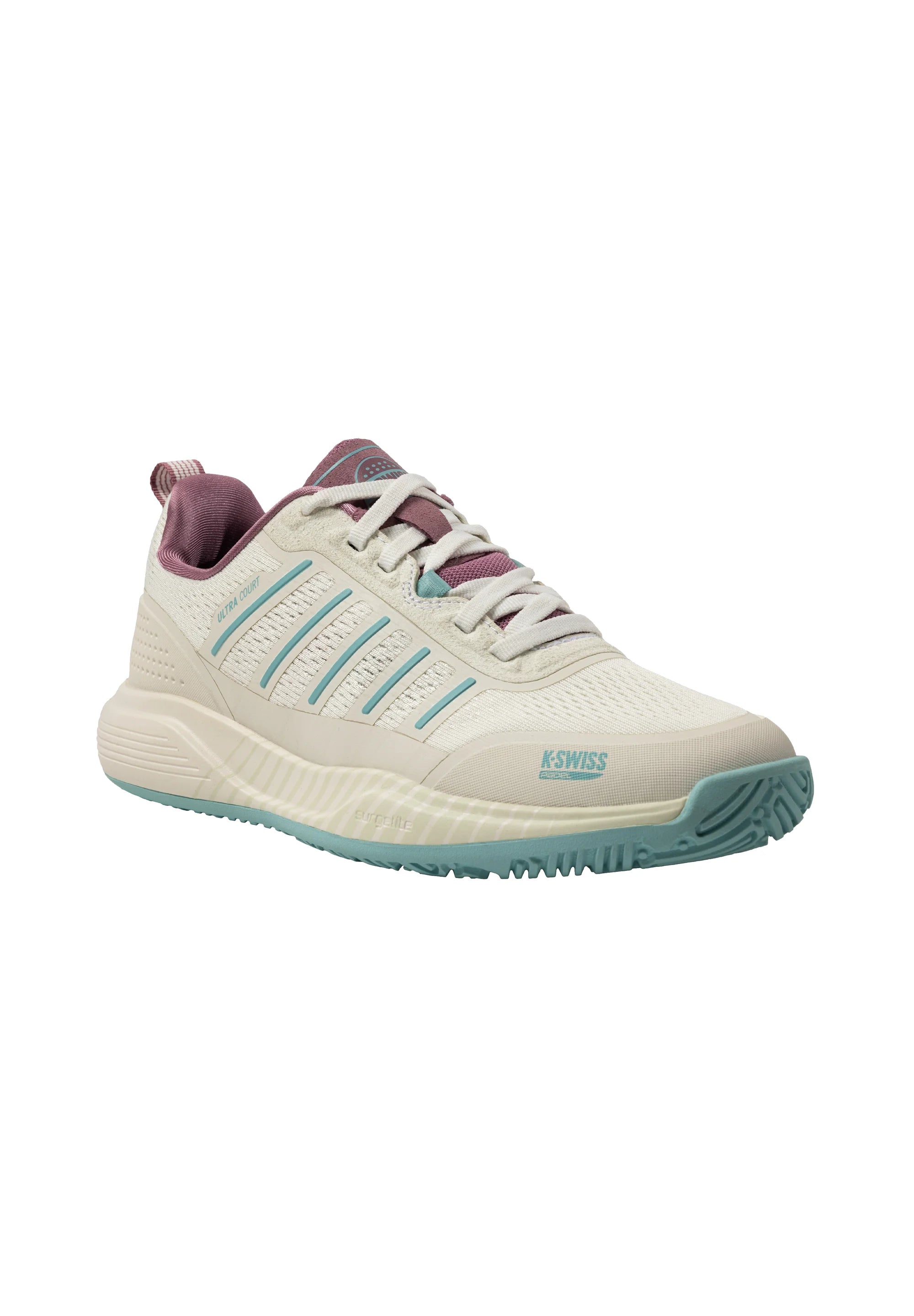 KS TFW TURA TEAM PADELWHITE/LILAS/PASTELTURQUOISE