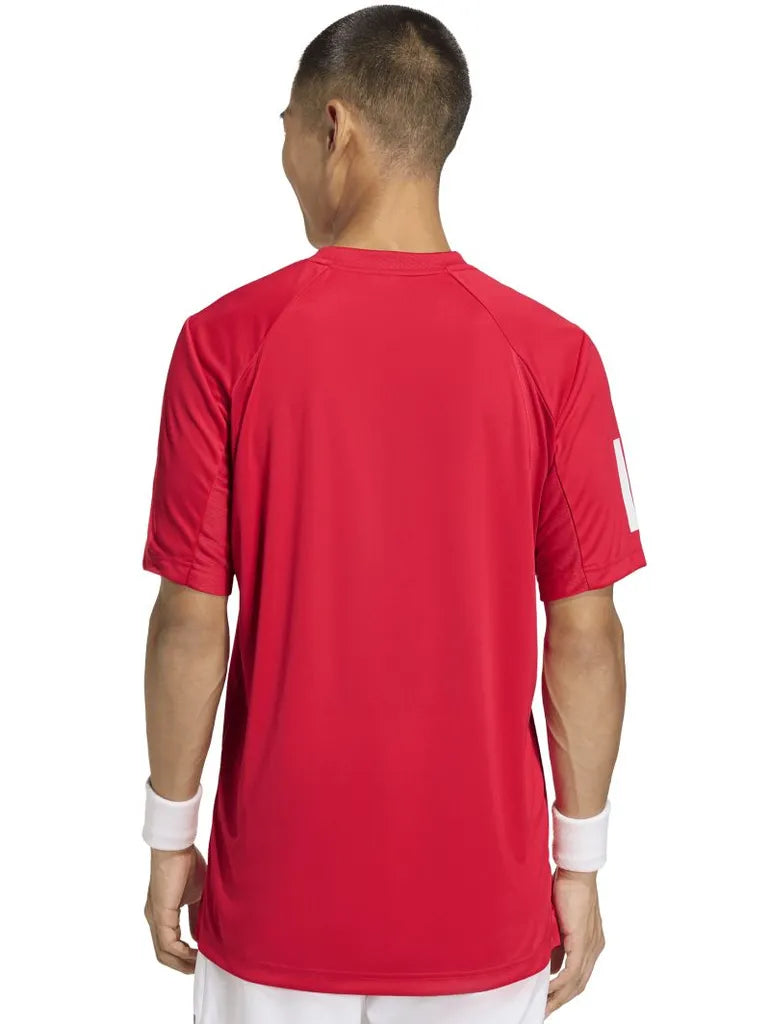 T-SHIRT ADIDAS 3STRIPES RED