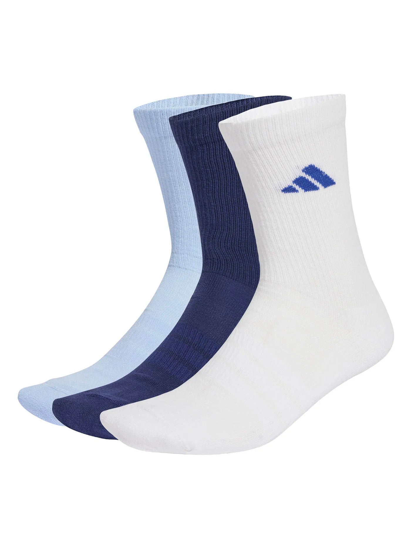 Calcetines Adidas Essentials Crew Azul Marino 3 Pares