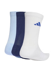 Calcetines Adidas Essentials Crew Azul Marino 3 Pares