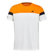 MAGLIA BABOLAT PERF CREW NECH TEE MEN 6024-ORANGE/CREAM