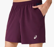 PANTALONCINO ASICS PADEL COURT SHORT MEN DARK AUBERGINE