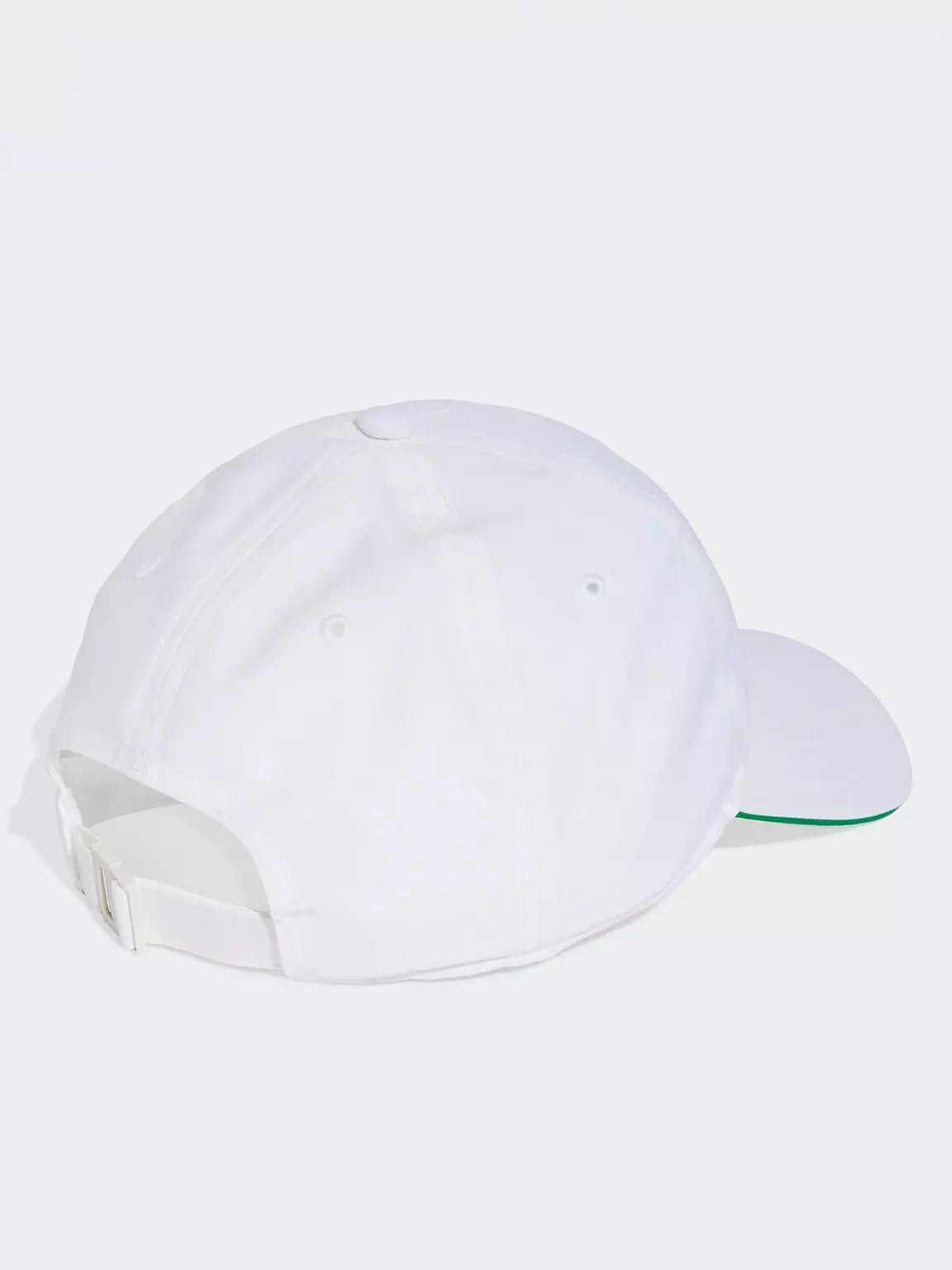 CAPPELLINO ADIDAS BIANCO LOGO VERDE