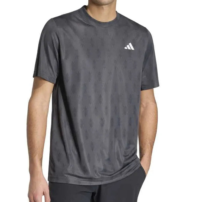 MAGLIA ADIDAS  CLUB GRAPH TEE_CARBON/BLACK
