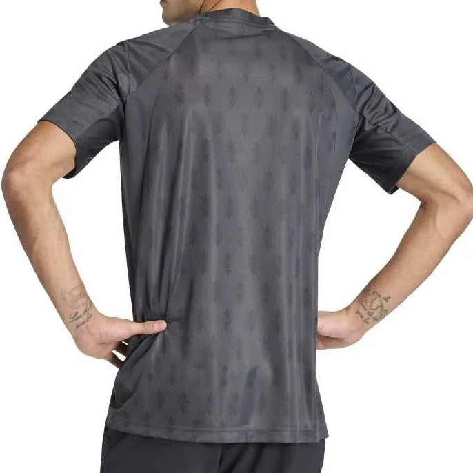 MAGLIA ADIDAS  CLUB GRAPH TEE_CARBON/BLACK
