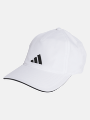 CAPPELLINO ADIDAS BIANCO LOGO NERO