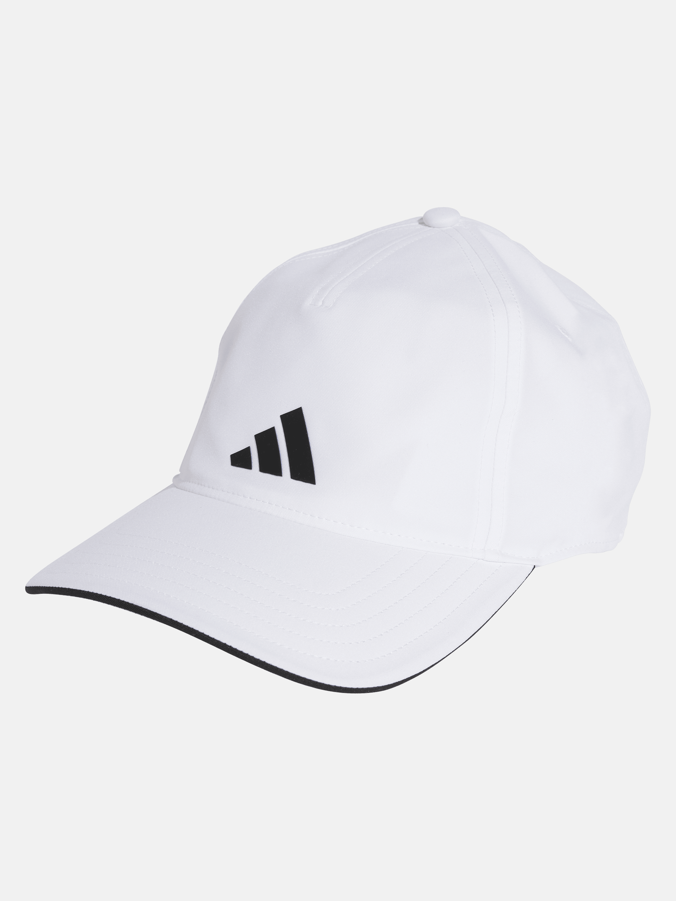 CAPPELLINO ADIDAS BIANCO LOGO NERO