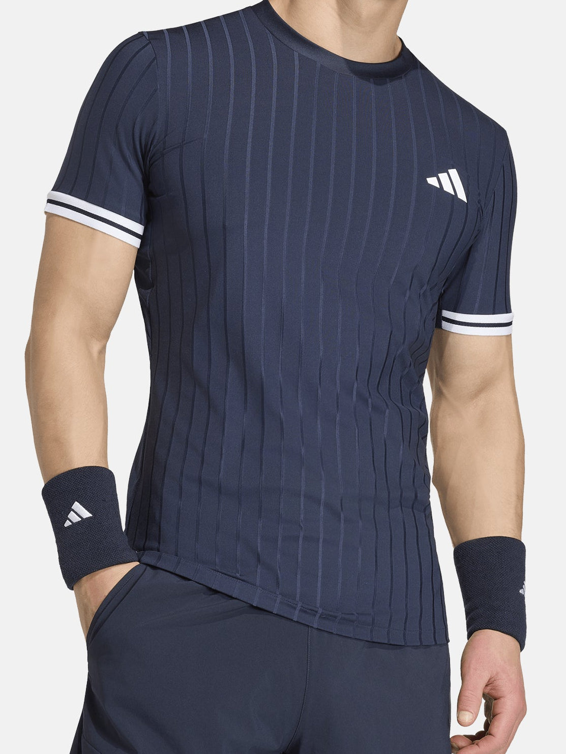 T-SHIRT ADIDAS FREELIFT DARK BLUE