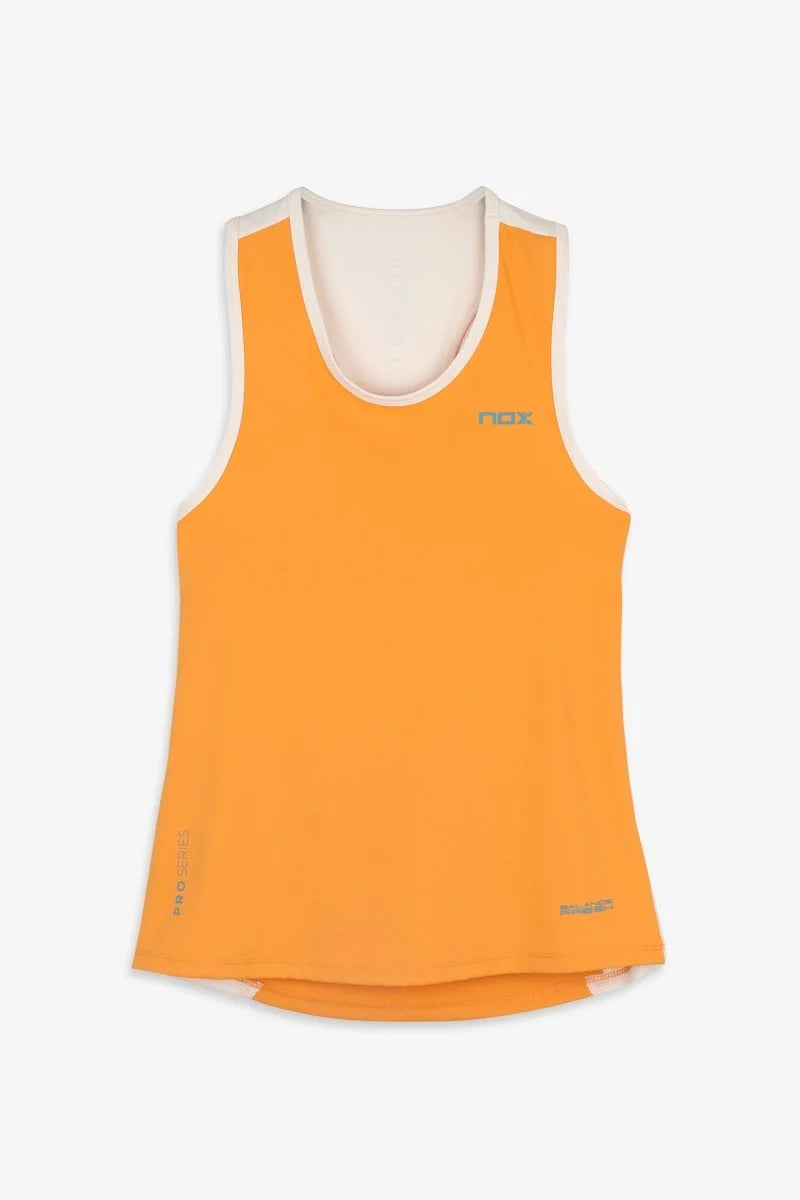CAMISETA TIRANTES MUJER PRO MOCK ORANGE DEGRADED