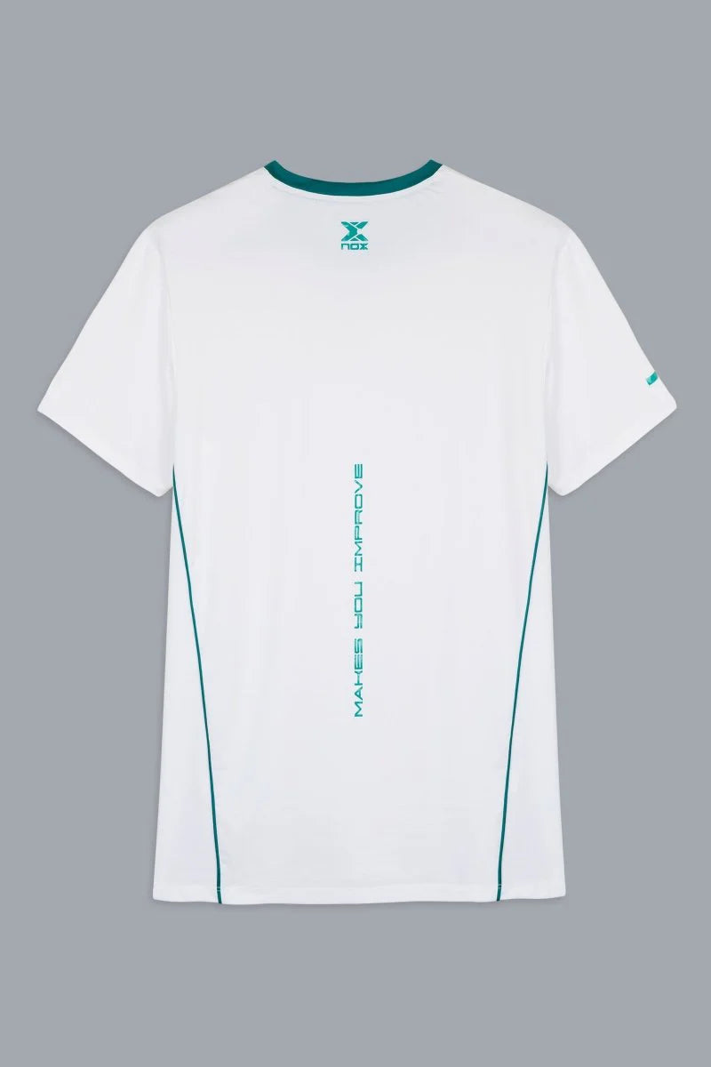 CAMISETA HOMBRE PRO WHITE/IVY GREEN