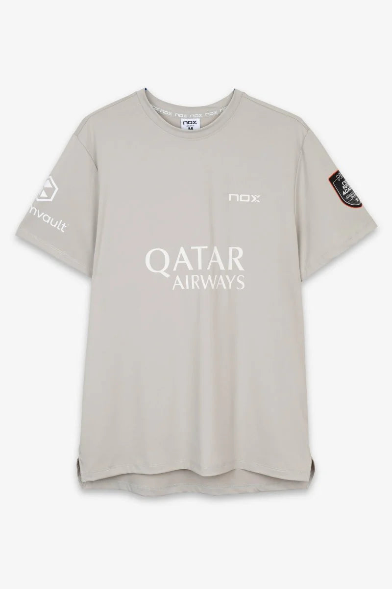 SPONSORS AT10 GREY T-SHIRT 2026