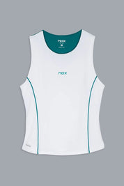 CAMISETA MUJER PRO WHITE/IVY GREEN