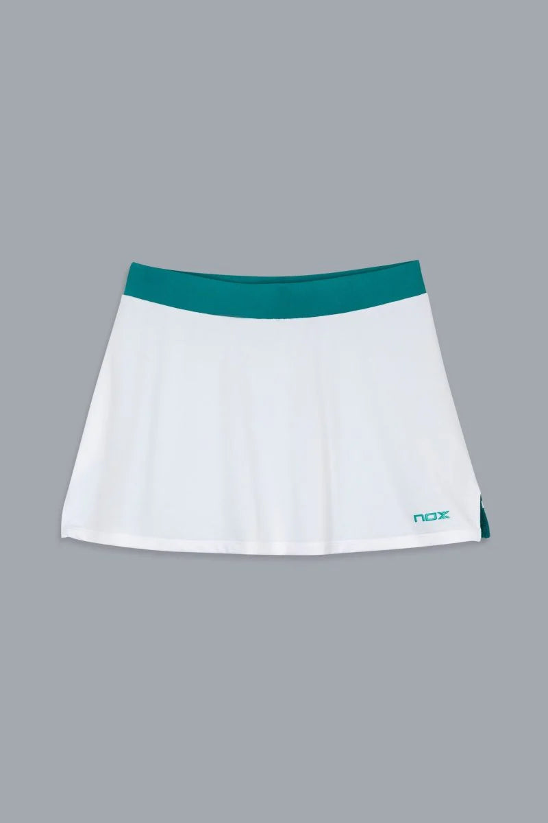 FALDA MUJER PRO WHITE/IVY GREEN