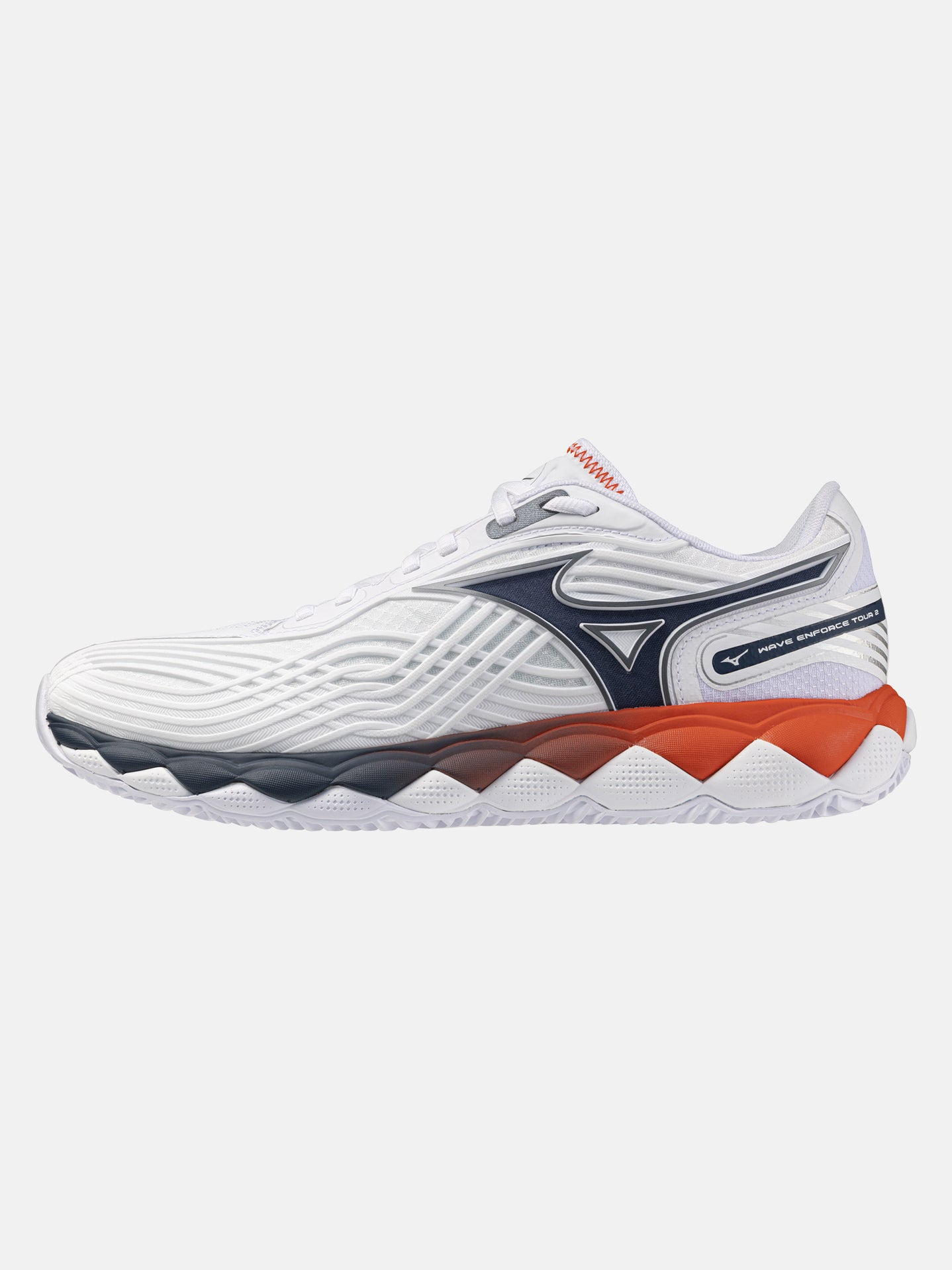 SHOE WAVE ENFORCE TOUR 2 White/Insignia Blue/Orange.com