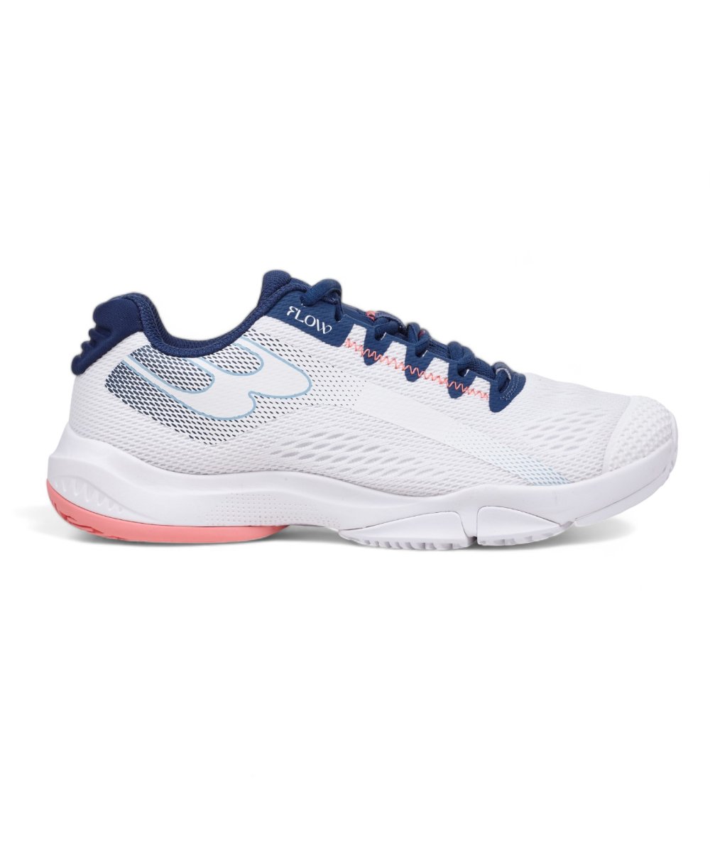 BULLPADEL ZAPATILLA WOMAN FLOW BLANCO